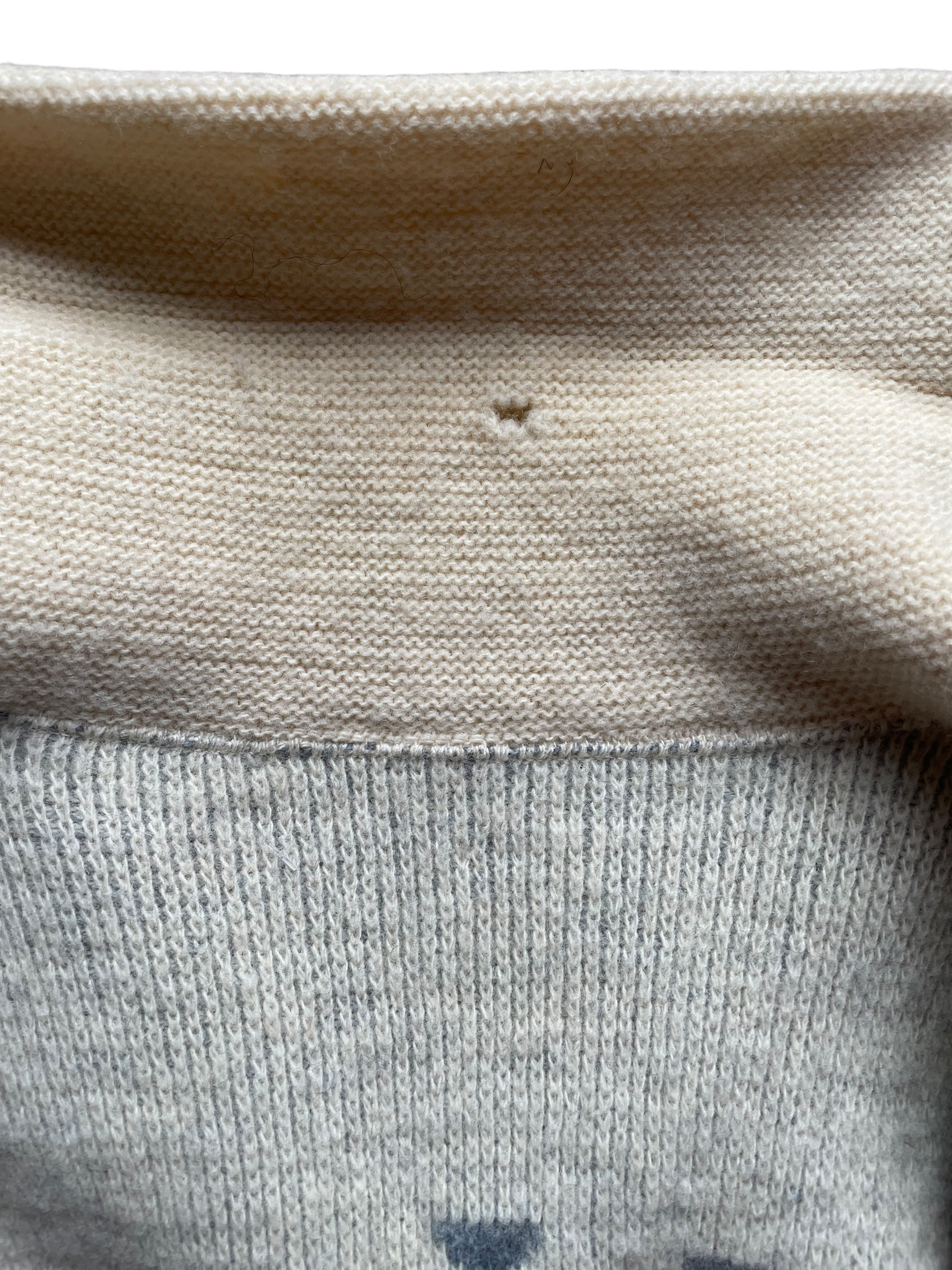 Vintage Pendleton Western Wear Cardigan Sweater | Barn Owl Vintage | Seattle Vintage Sweaters Small hole underneath collar at back.