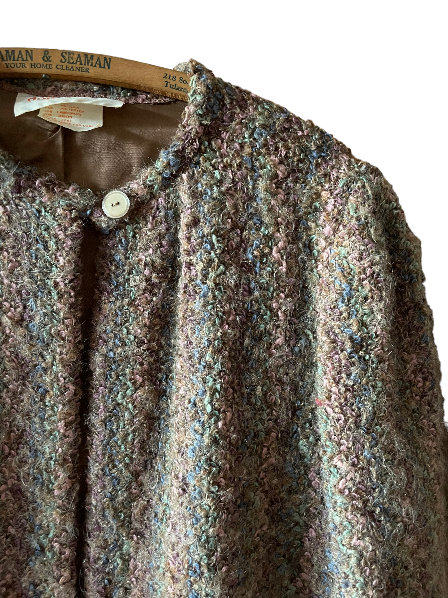 Vintage 1970s Donnekenney Boucle Cardigan | Barn Owl Seattle | Vintage Boucle Sweaters