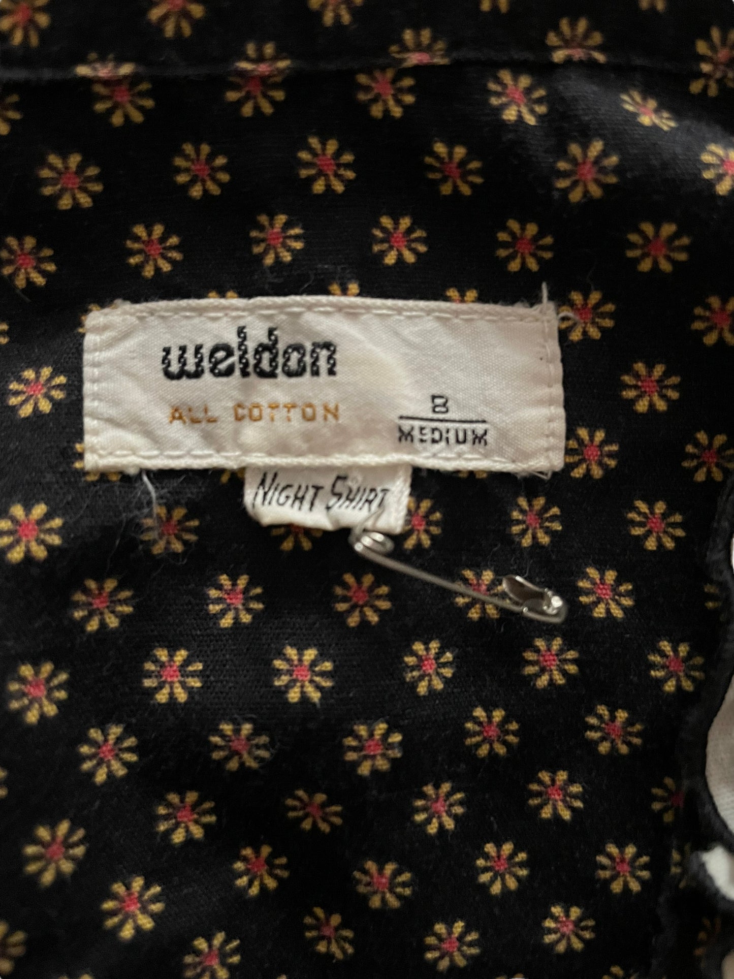 Vintage 1960s Weldon Ruffle Night Shirt SZ M | Barn Owl Seattle | Seattle True Vintage