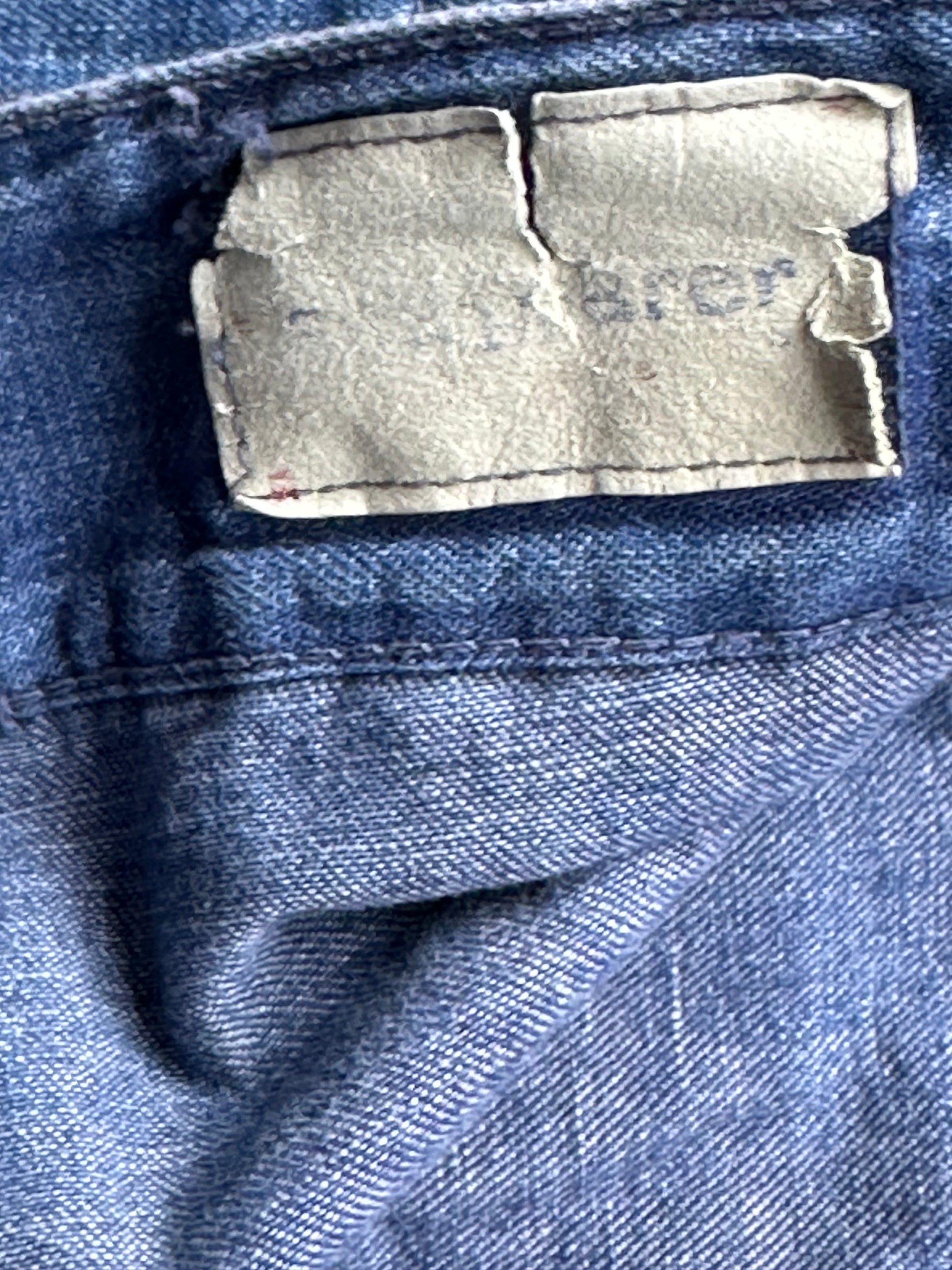 Denim Sailor Jeans — Salvage Cloth