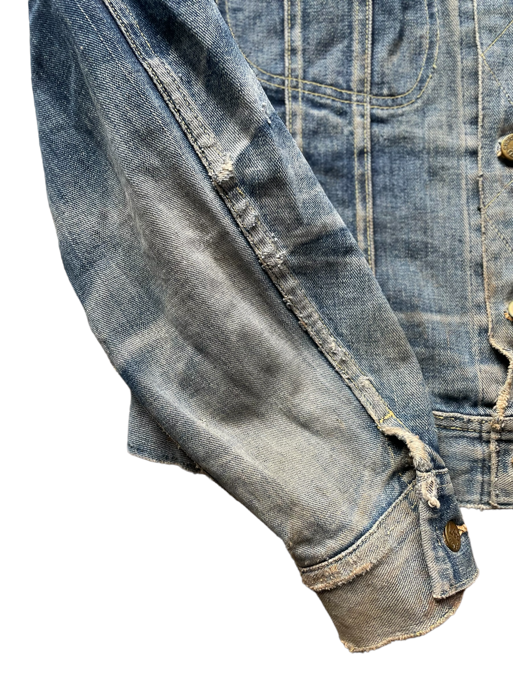 Vintage 70's Lee 101-J Denim Jacket SZ 40-Long | Vintage Denim Workwear  Seattle | Seattle Vintage Denim