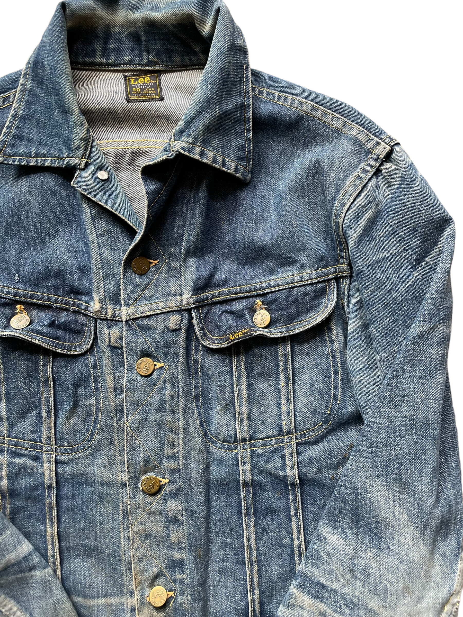 ポパイ 70s Lee 101-J 40 REGULAR ポパイ 70s Lee 101-J 40 REGULAR ポパイ 70s Lee 101-J 40