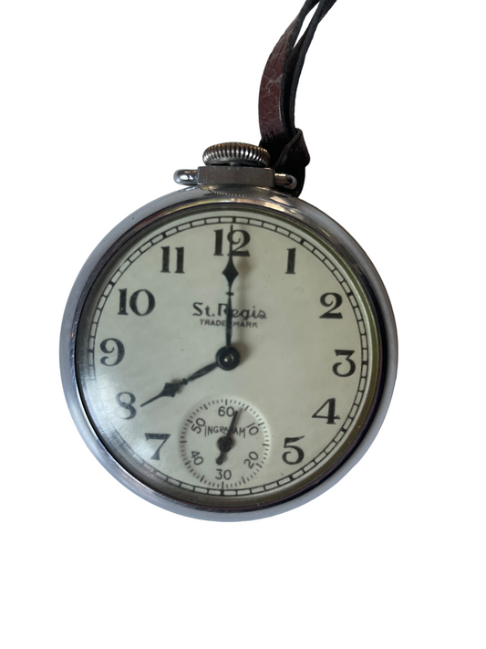 Vintage St. Regis Pocket Watch Front face