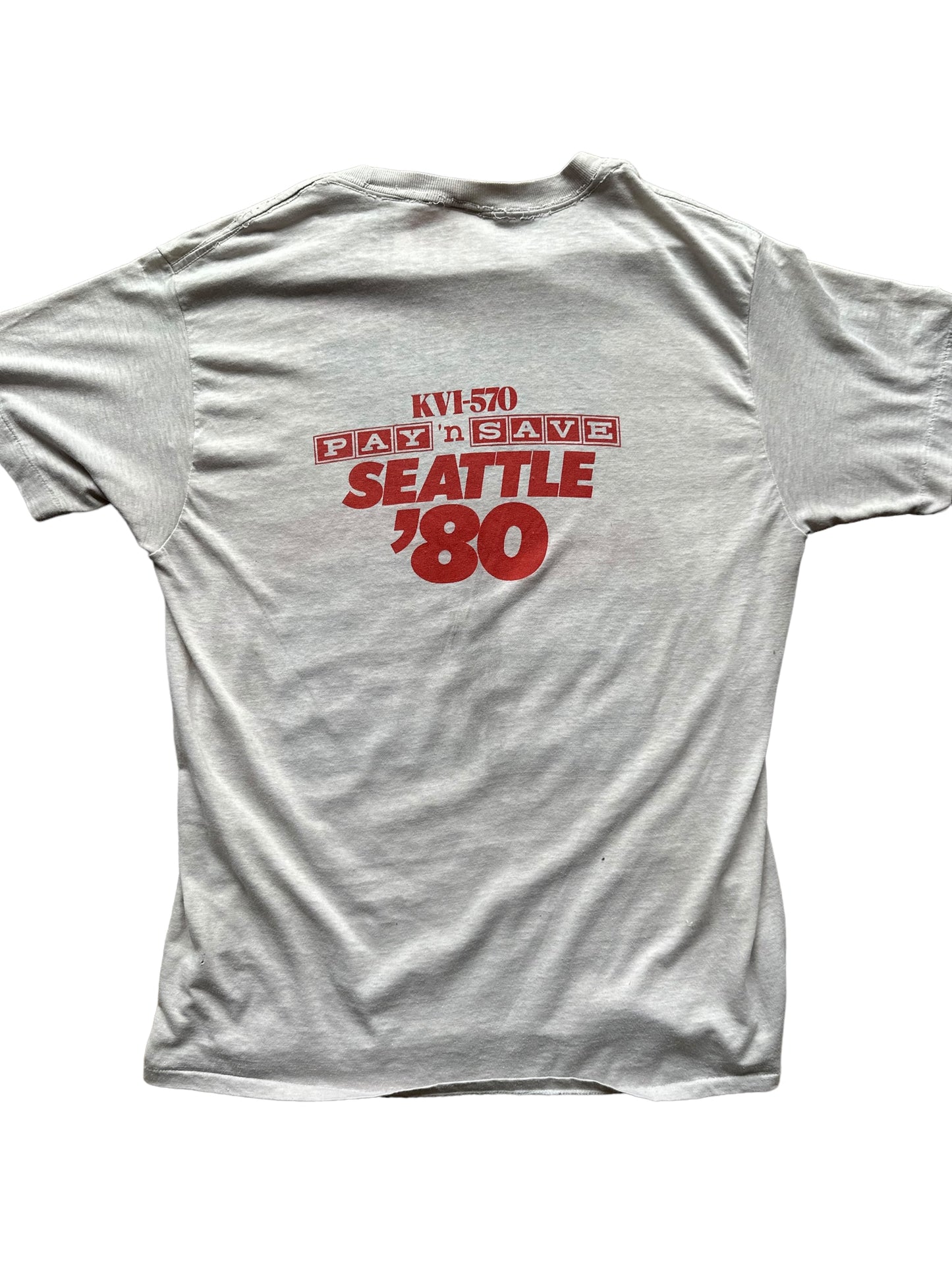 Rear View on Vintage Diet Pepsi Running Tee |  Vintage Running T Shirt | Barn Owl Vintage Seattle