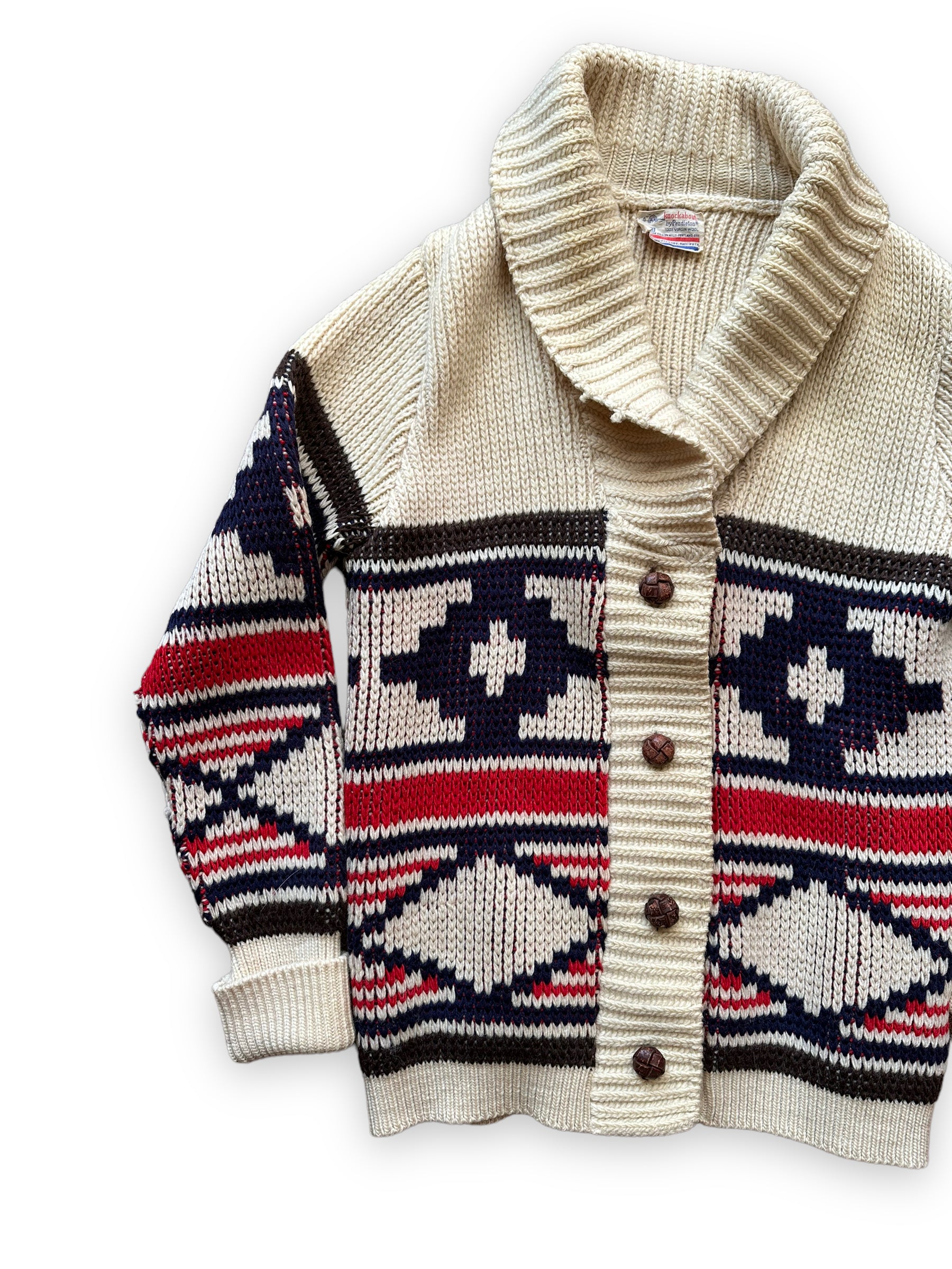 Vintage Pendleton Knockabouts Cardigan Sweater SZ 38 | Barn Owl Vintage |  Seattle Vintage Sweaters