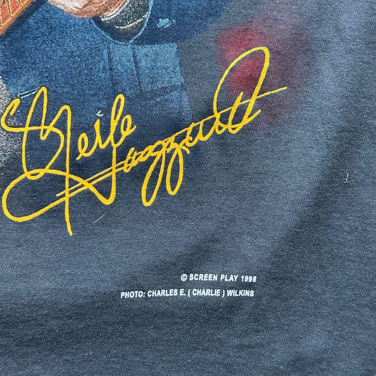 1998 Copyright View on Vintage Merle Haggard Tee Size Small |  Vintage Country Music TShirt | Barn Owl Vintage Seattle