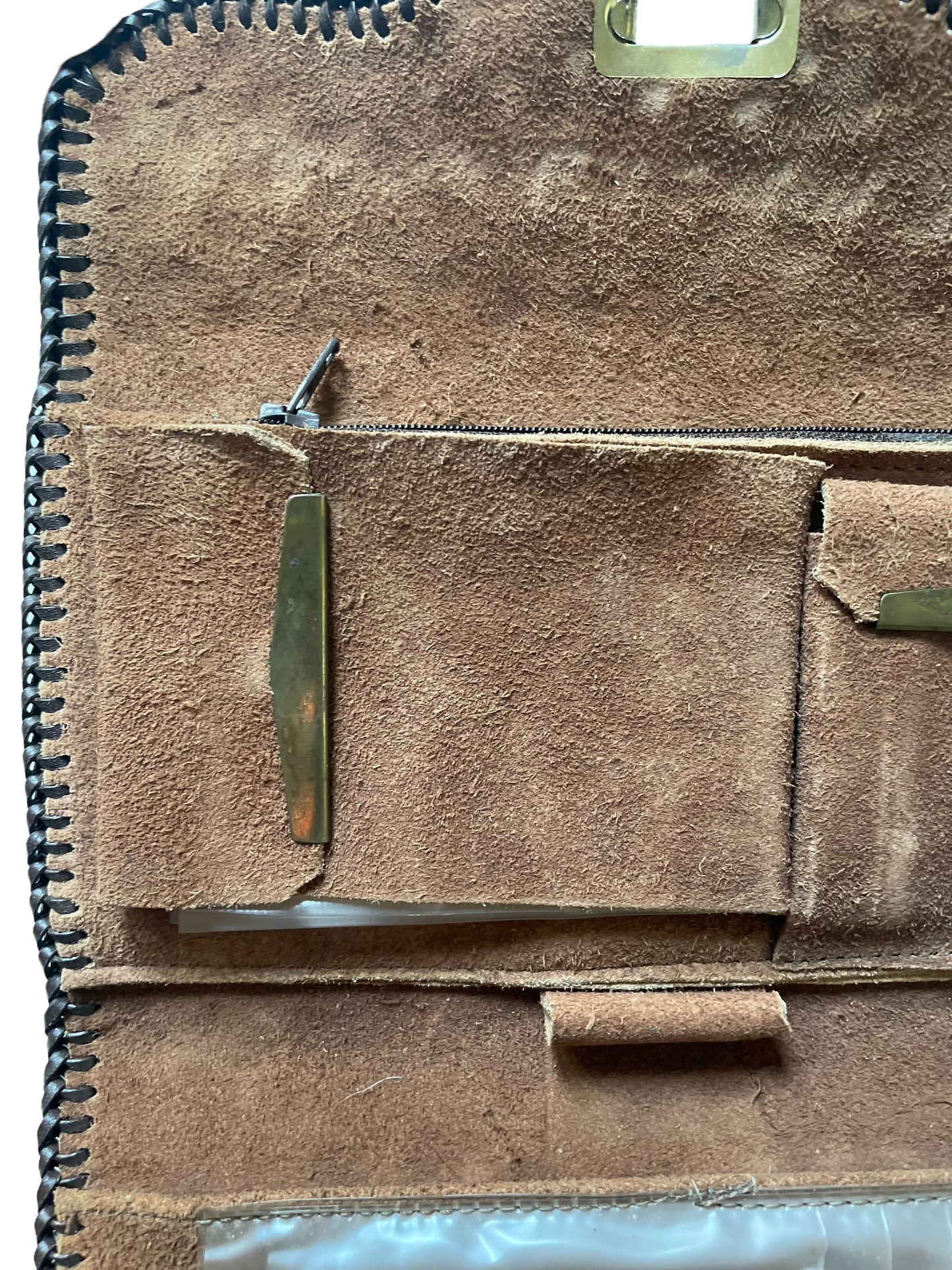 Vintage Ostrich Leather Wallet |  Barn Owl Vintage | Seattle True Vintage Accessories