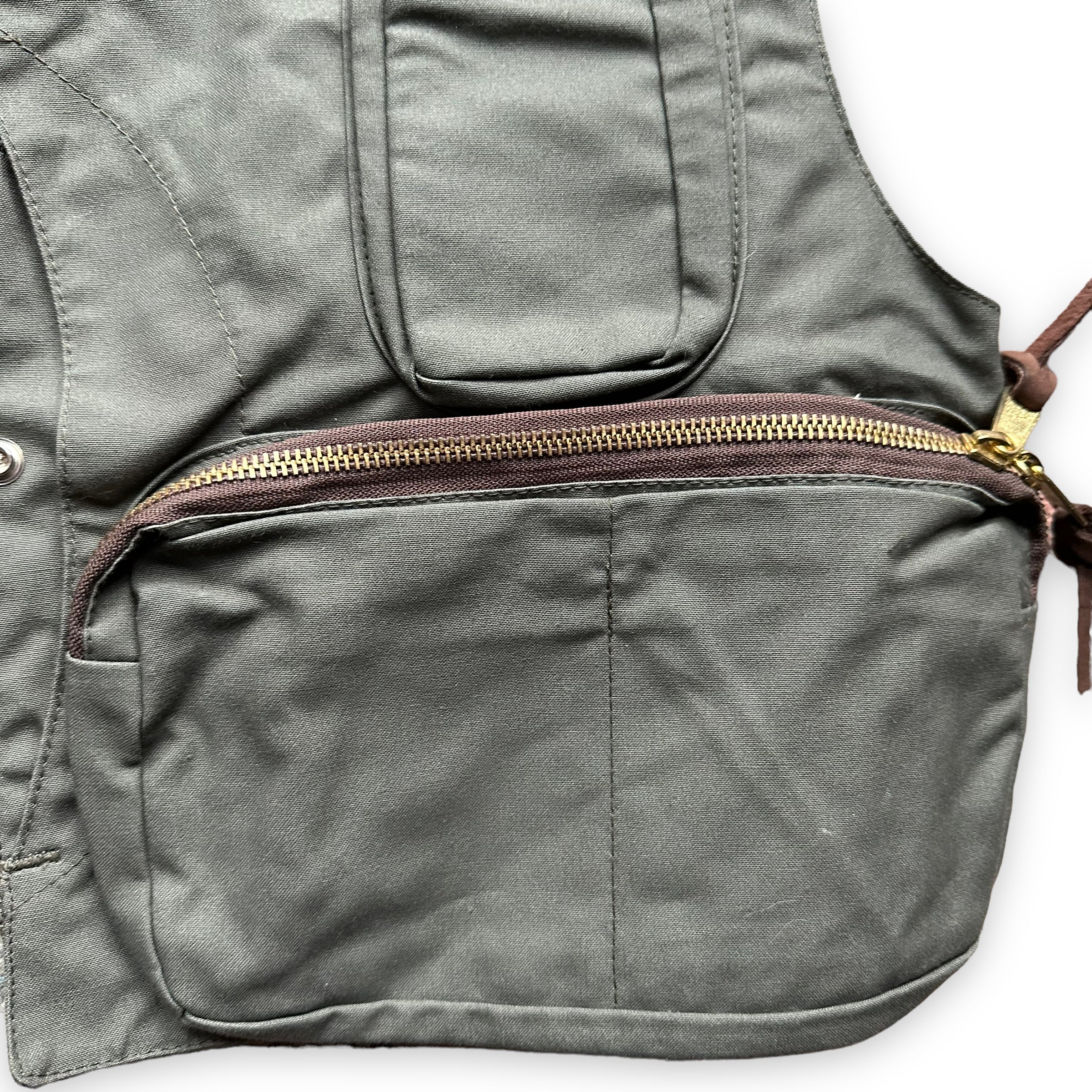 Vintage Filson Fly Fishing Vest Style 134 SZ S | Filson Tin Cloth
