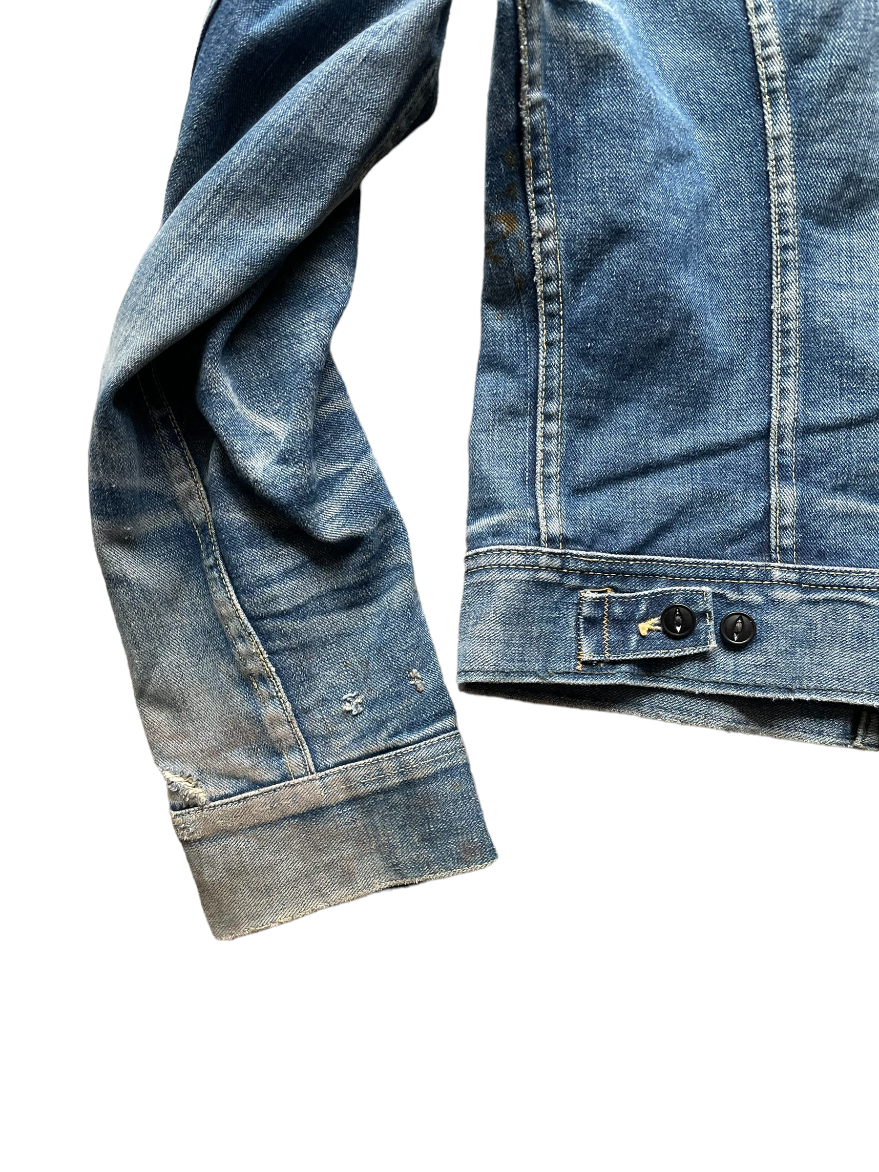 Vintage 70's Lee 101-J Denim Jacket SZ 40-Long | Vintage Denim Workwear  Seattle | Seattle Vintage Denim