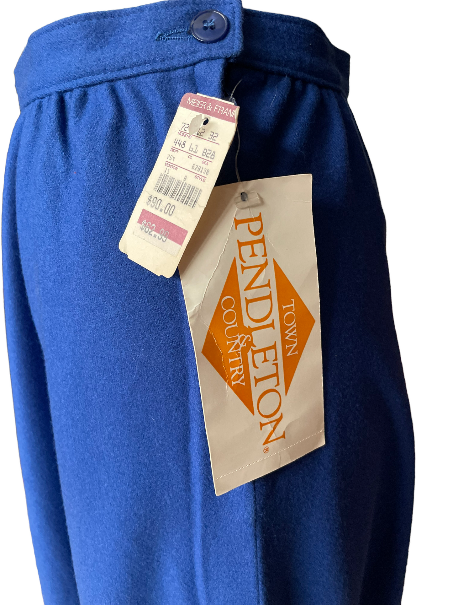 Sales tage view of Vintage 1980s Pendleton Circle Skirt | Barn Owl Vintage | Seattle True Vintage Skirts