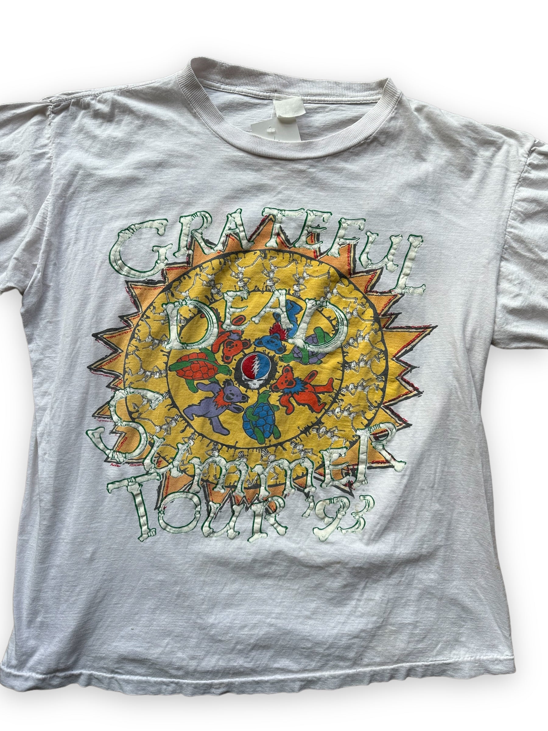 Vintage Grateful Dead 1993 Summer Tour Bootleg Tee SZ L | Vintage Grateful  Dead Tee Seattle | Barn Owl Vintage