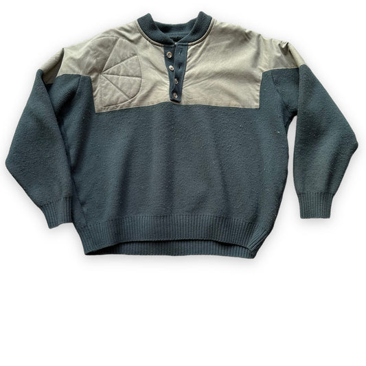 Front View of Filson Guide Sweater SZ XL |  Barn Owl Vintage Goods | Vintage Filson Workwear Seattle