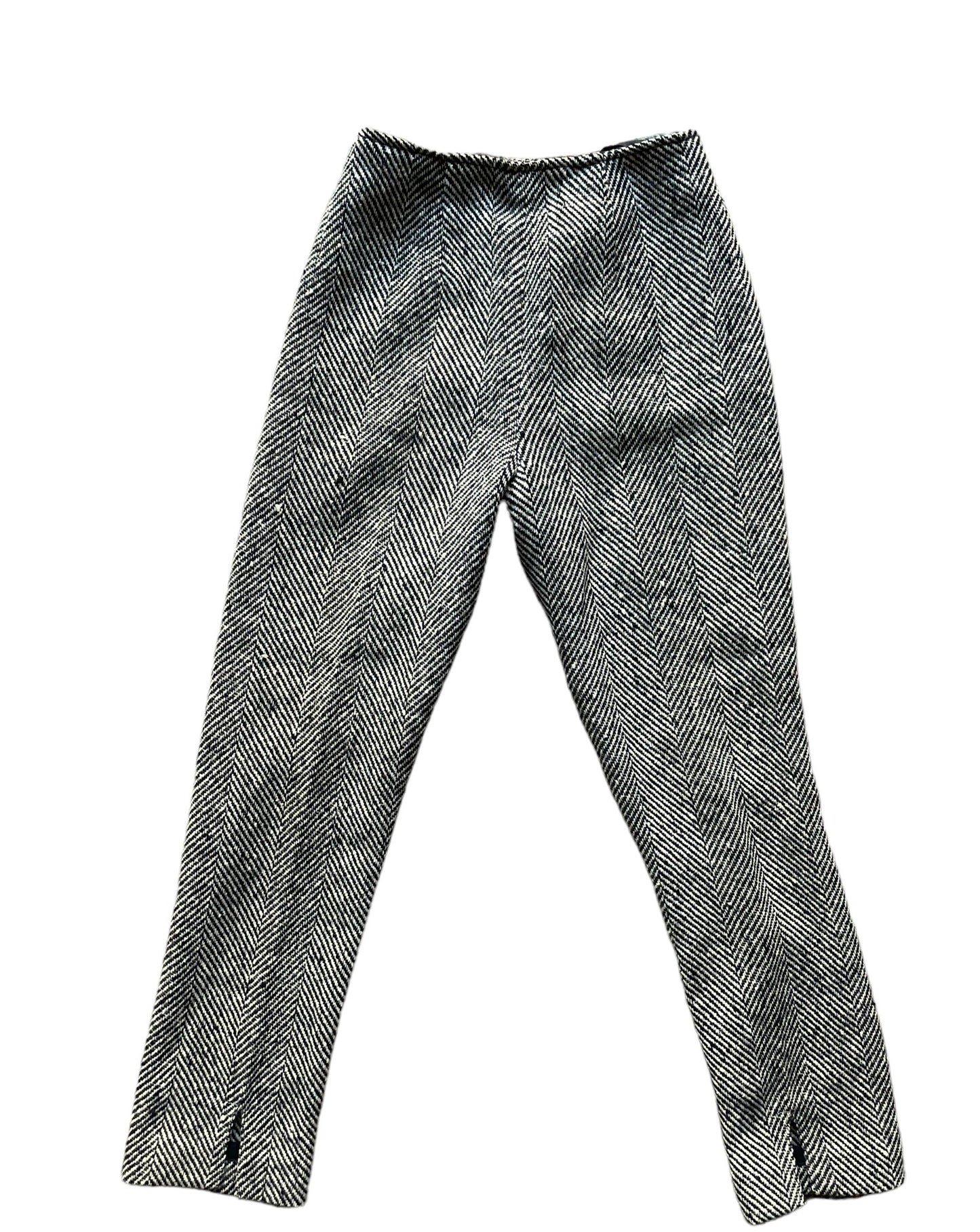 Full front view of Vintage 1950s Suggi of California Wool Cigarette Pants
