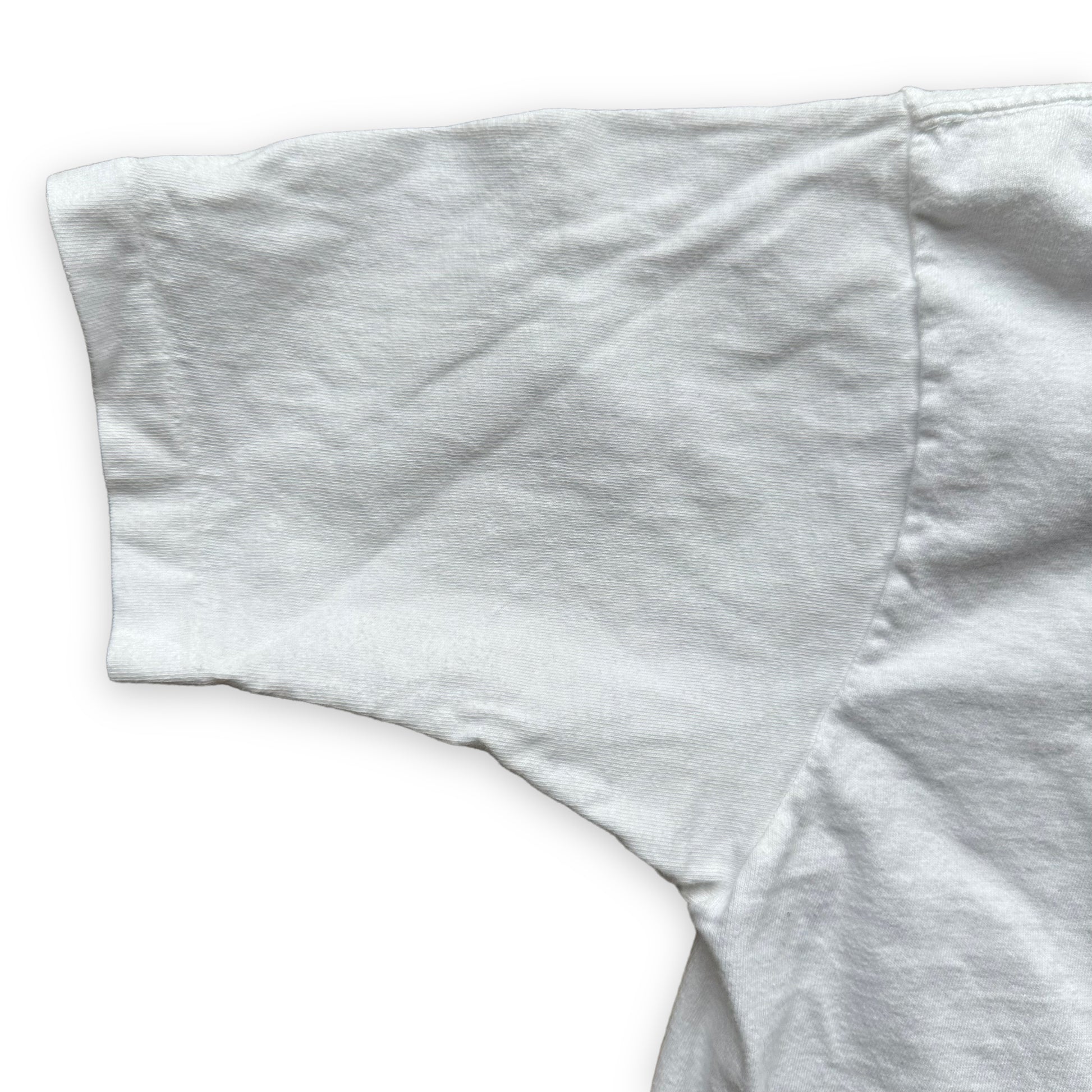Single Stitch Sleeve on Vintage Royal Comfort Pocket Tee Shirt SZ M | Vintage Blank Tees Seattle | Vintage T-Shirts Seattle