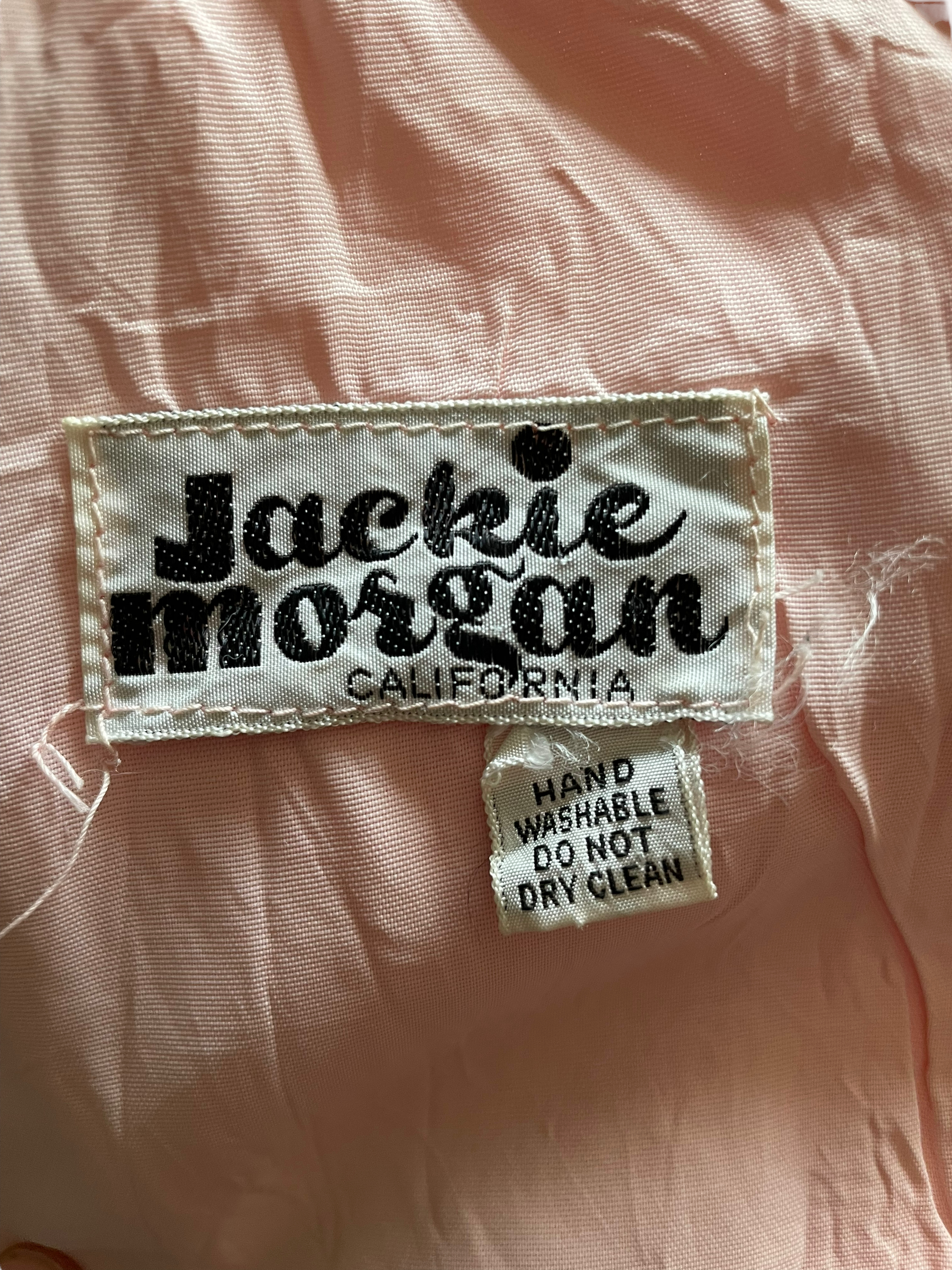 Vintage 1950s Jackie Morgan Painted Roses Dress SZ S – The Barn