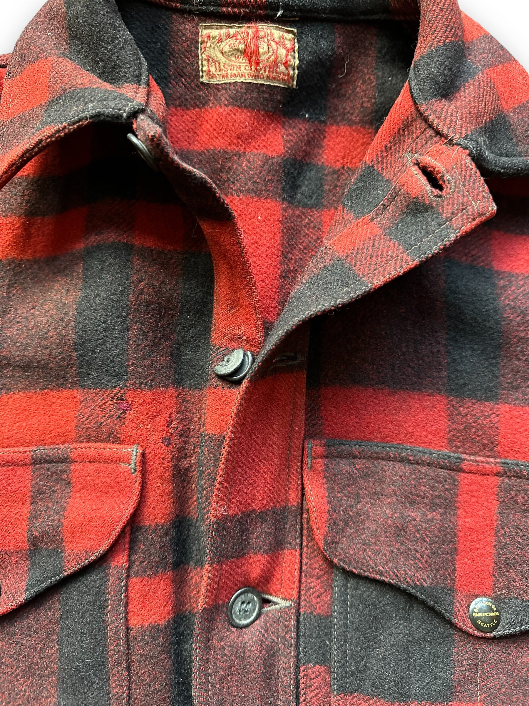 Vintage filson shop wool jacket