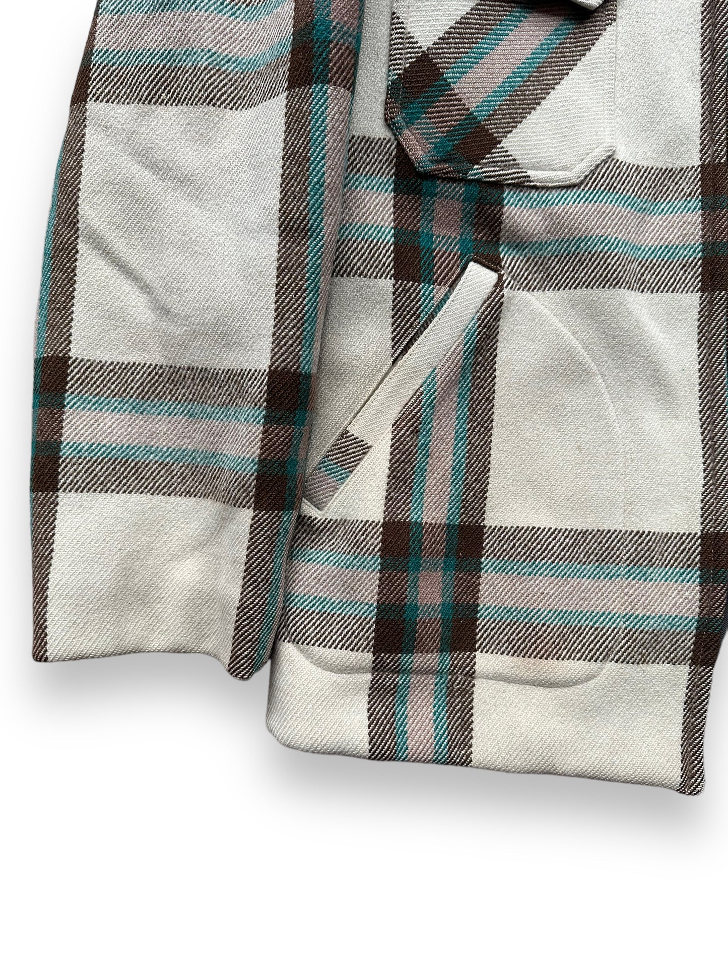 Lower Right D Pockets on Vintage Merrill Woolen Mills Jacket SZ L |  Barn Owl Vintage Goods | Vintage Wool Coat Seattle